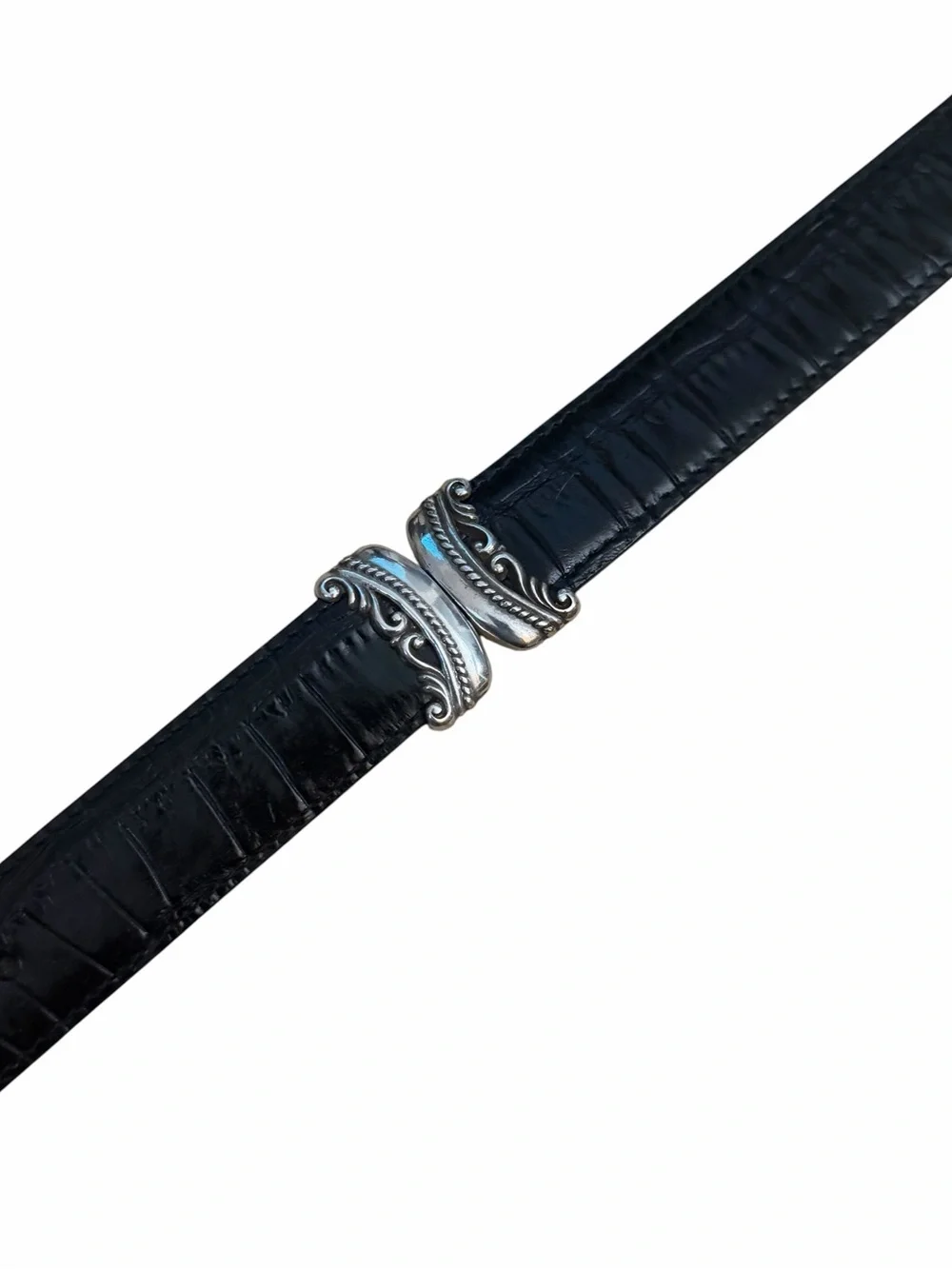 Brighton Brown Leather Belt Reversible
